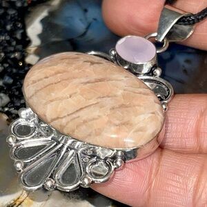 Orthoclase Feldspar Pendant 2 1/2”